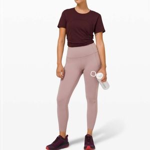 Lululemon Fast and Free In Violet Verbana